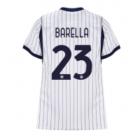 Camiseta Inter Milan Nicolo Barella #23 Segunda Equipación Replica 2026-27 para mujer mangas cortas
